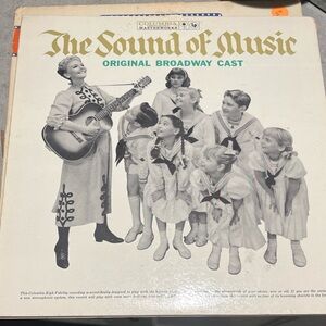 Sound of music Broadway vinyl record